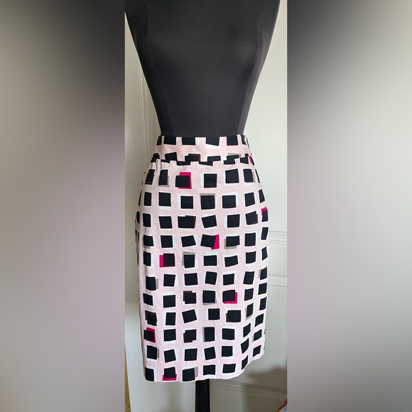 Kate Spade Kylie Geometric Print Skirt 2 - Picture 1 of 6